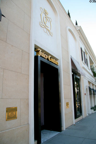 Juicy Couture store (456 Rodeo Dr.). Beverly Hills, CA.