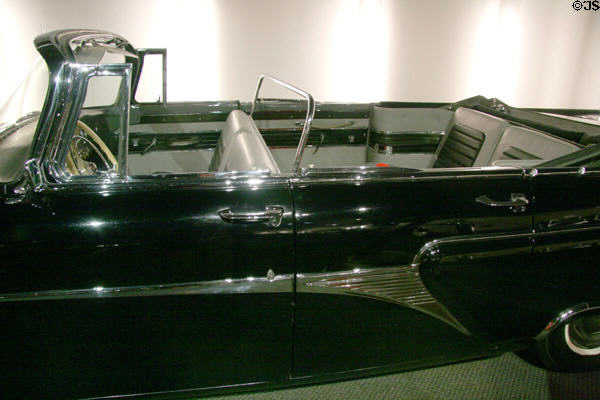 Chaika Parade Convertible (1962) used by Soviet Premier Nikita Khrushchev at Petersen Automotive Museum. Los Angeles, CA.