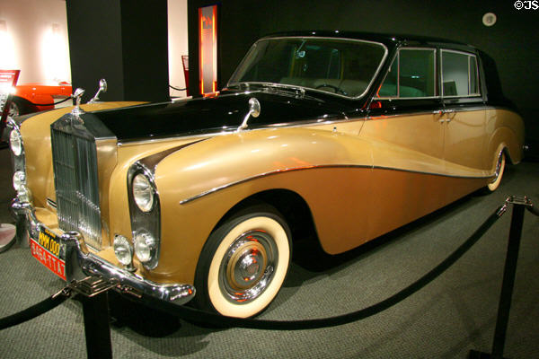 Rolls-Royce Phantom V Limousine by Chapron (1961) at Petersen Automotive Museum. Los Angeles, CA.