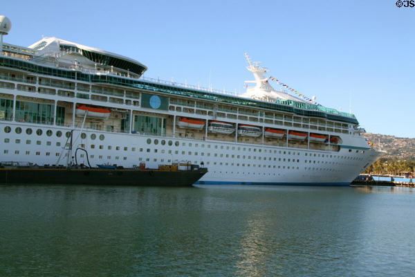Cruise ship Vision of the Seas. San Pedro, CA.