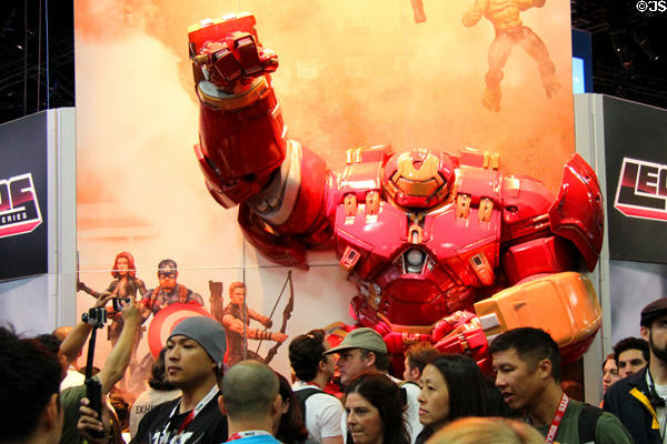 Fantasy sci-fi figure at Comic-Con International. San Diego, CA.