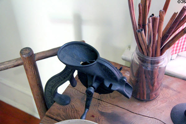 Sausage stuffer at Davis House Museum. San Diego, CA.