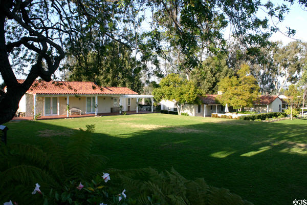 Bungalow rooms of The Inn. Rancho Santa Fe, CA.