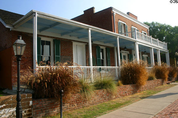 Whaley House Museum in Old Town. San Diego, CA.