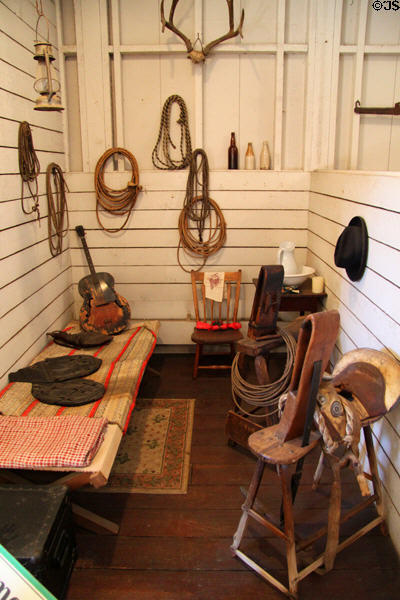 Western collection at Seeley Stable Museum in Old Town. San Diego, CA.