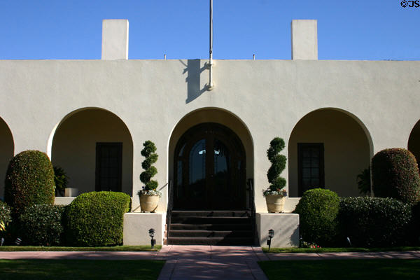La Jolla Women's Club entrance arches. La Jolla, CA.