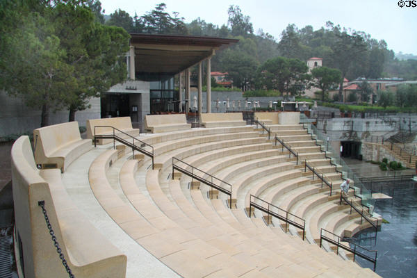 Outdoor theater at Getty Museum Villa. Malibu, CA.