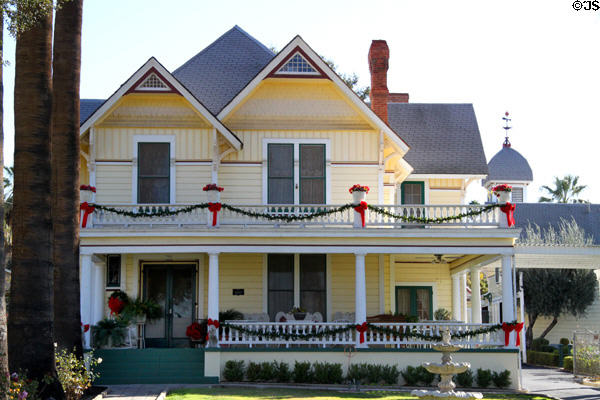 Russell J. Waters house (1887) (709 W Palm Ave.). Redlands, CA.