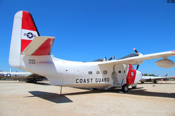 Grumman HU-16E Albatross or Goat (1947-80s) at March Field Air Museum. Riverside, CA.