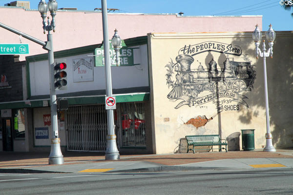 People's Store (1939) (4th & D St.). Perris, CA.