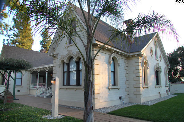 Workman House (1872) at Workman & Temple Family Homestead Museum. City of Industry, CA. Architect: E.F. Kysor.