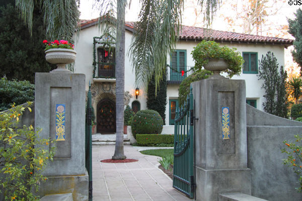 Casa Nueva (1919-23) at Workman & Temple Family Homestead Museum. City of Industry, CA. Architect: Walker & Eisen.