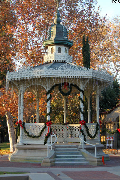 Bandshell at Workman & Temple Family Homestead Museum. City of Industry, CA.