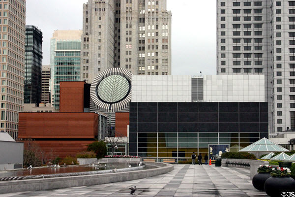 Yerba Buena Gardens & Yerba Buena Center for the Arts Theater. San Francisco, CA.