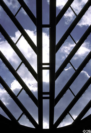 Skylight of San Francisco Museum of Modern Art. San Francisco, CA.