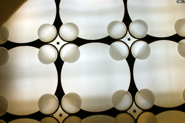 Skylight details of Frank Lloyd Wright building. San Francisco, CA.
