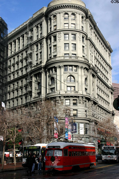 Flood Building (1904) (12 floors) (870-98 Market St.). San Francisco, CA. Architect: Albert Pissis.