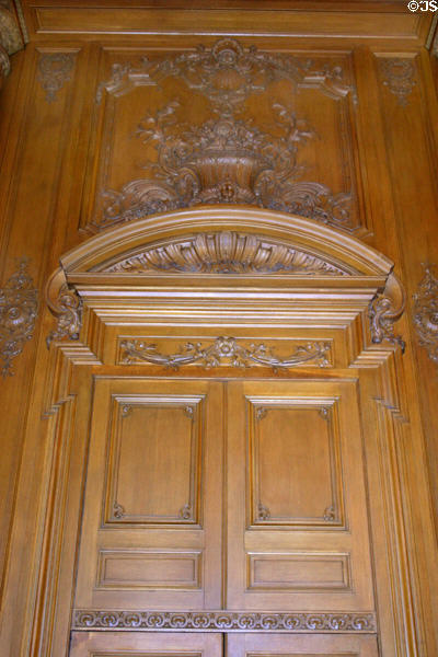 City Hall Board of Supervisors chambers doorway detail. San Francisco, CA.