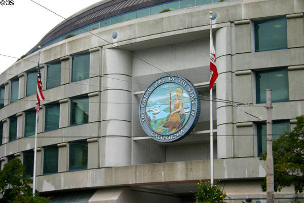 New State Office Building (1985). San Francisco, CA. Architect: Skidmore, Owings & Merrill.