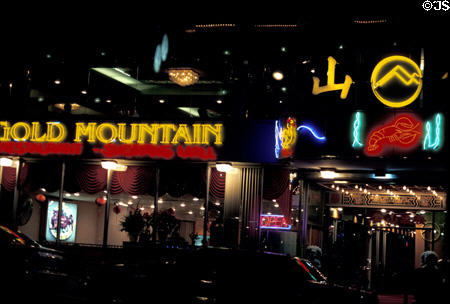 Neon signs in Chinatown. San Francisco, CA.