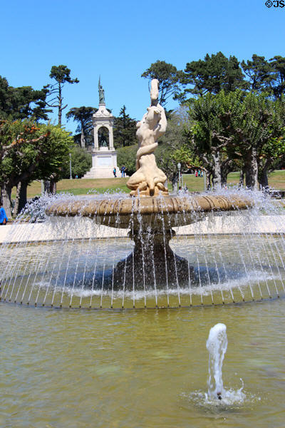 Fountain in Golden Gate Park. San Francisco, CA.