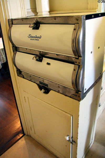 Standard Electric warmer at Haas-Lilienthal House. San Francisco, CA.