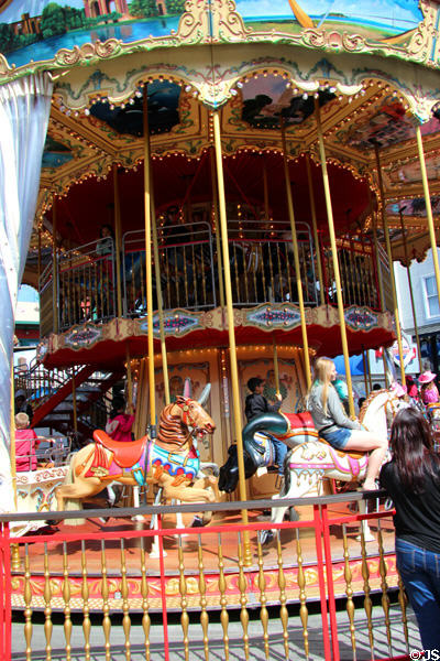 Carrousel at Pier 39. San Francisco, CA.
