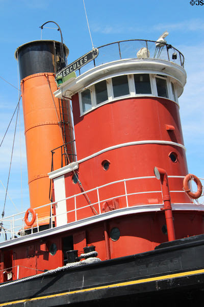 Steam tug Hercules (1907) at Maritime National Historical Park. San Francisco, CA.