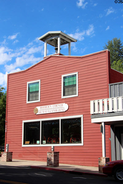 Rother's Corner Fire Museum on North Washington St. Sonora, CA.