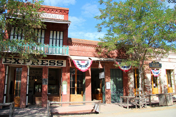 Wells Fargo & Stage Offices at Columbia State Historic Park. Columbia, CA.