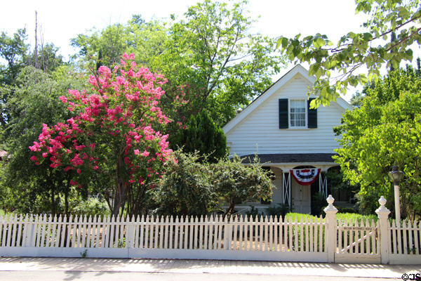Wilson-McConnell House (c1870s) at Columbia State Historic Park. Columbia, CA.