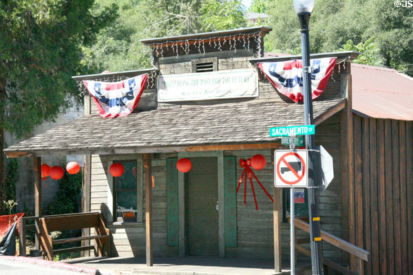 Auburn's Joss House Museum (1855) (200 Sacramento St.) former temple for worship by Chinese population. Auburn, CA.