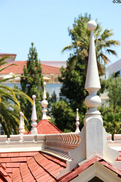 Finials at Winchester House. San Jose, CA.
