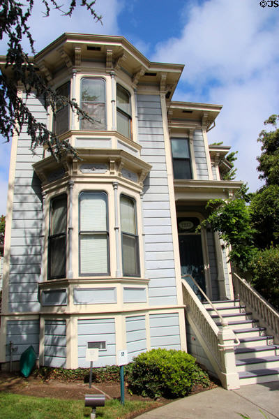White House (1875) at Preservation Park. Oakland, CA.