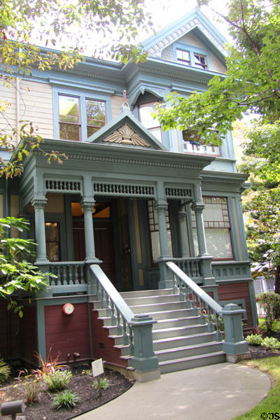 Remillard House (1887) at Preservation Park. Oakland, CA. Style: Queen Anne.
