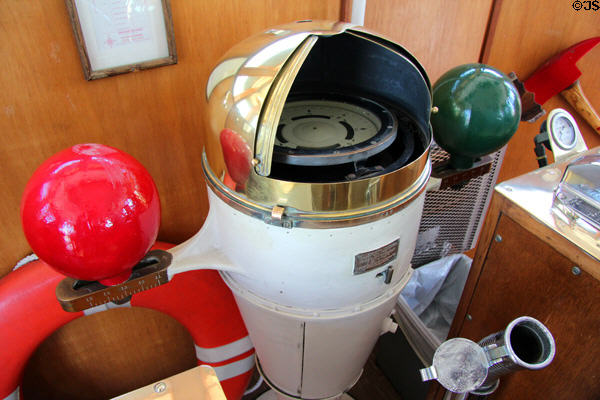 Compass of Presidential Yacht USS Potomac. Oakland, CA.