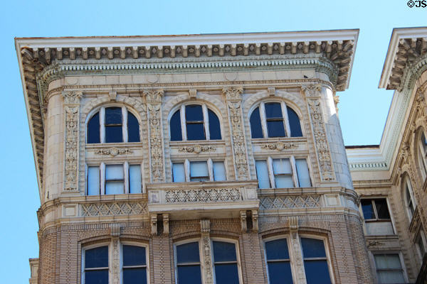 Crown of Key System Building (1100-10 Broadway). Oakland, CA.