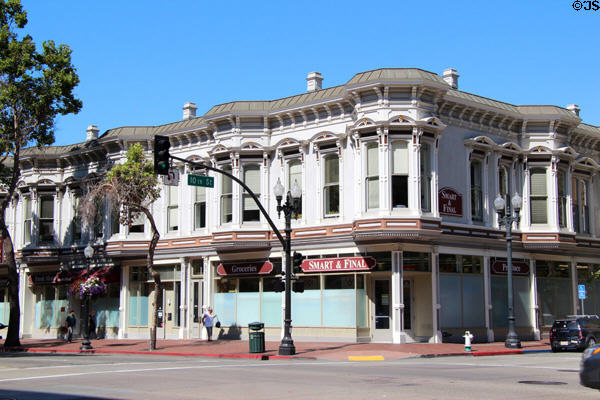 Heritage commercial building (Broadway at 10th). Oakland, CA.