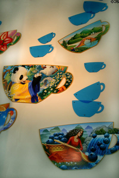 Mural in Celestial Seasonings Factory. Boulder, CO.
