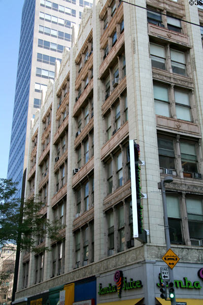 Colorado Building (former Hayden, Dickenson & Feldhauser building) (1891 & 1909) (16th St. Mall at California St.). Denver, CO. Style: Art Deco.