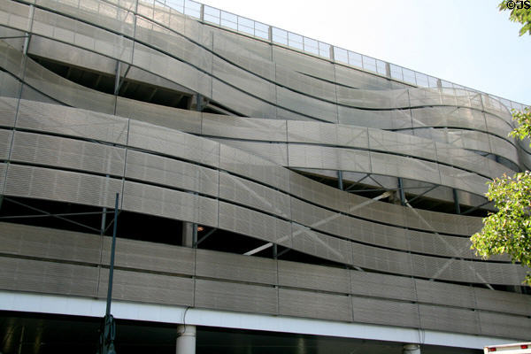 Facade details of Colorado Convention Center. Denver, CO.