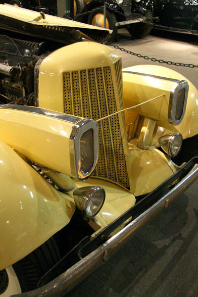 Front end of Hispano Suiza Victoria Town Car (1923) at Forney Museum. Denver, CO.