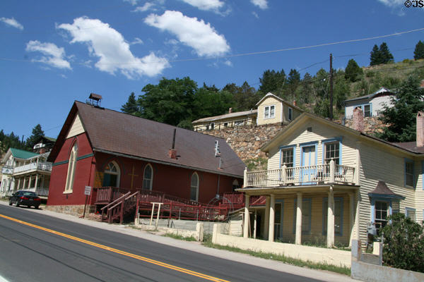 Remnants of old Black Hawk. Black Hawk, CO.
