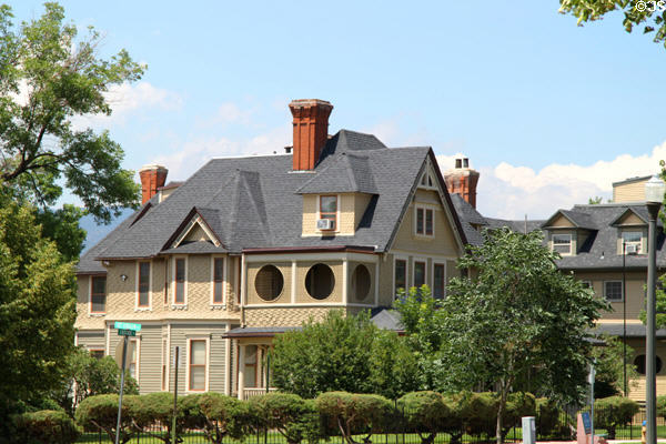 Victorian house (Cascade Ave. at St. Vrain St.). Colorado Springs, CO.