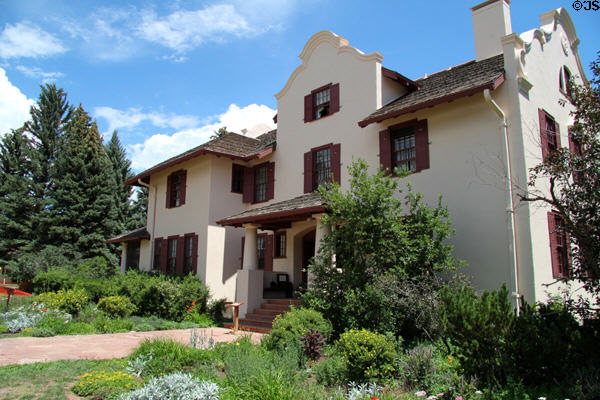 Orchard House (1907) an Edwardian Country Estate at Rock Ledge Ranch Historic Site. Colorado Springs, CO.
