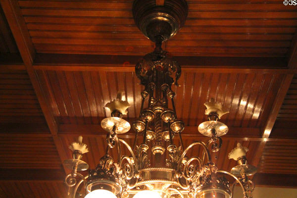 Chandelier at Rosemount House Museum. Pueblo, CO.