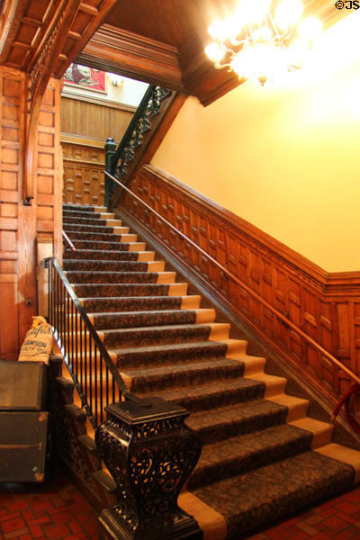 Staircase of Pueblo Union Depot. Pueblo, CO.