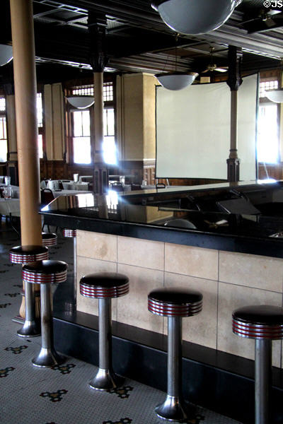 Lunch counter at Pueblo Union Depot. Pueblo, CO.