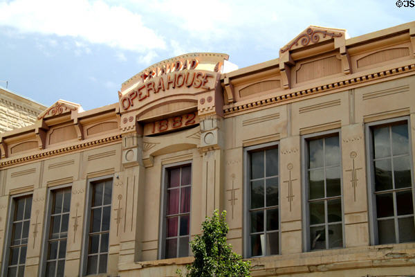 Trinidad Opera House (aka Jaffa Opera House) (1883) (100 W. Main St.). Trinidad, CO.