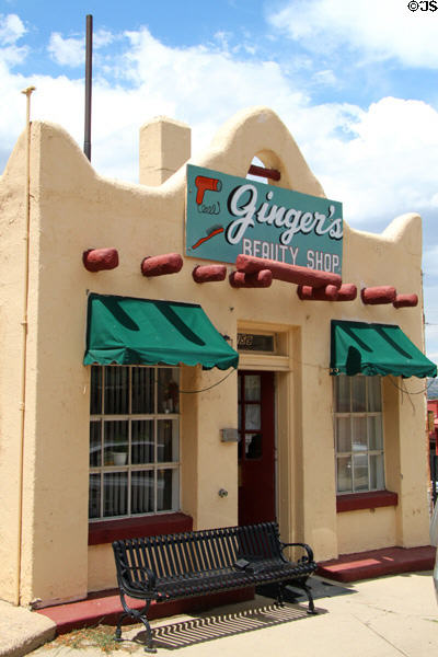 Shop in adobe-style building (159 E. Main St.). Trinidad, CO.